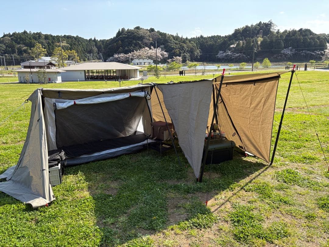 い*ま様 PUP TENT T/C 450 1人用【FIELDOOR】