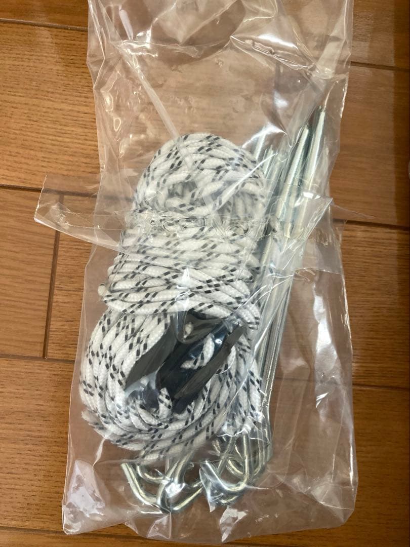【未使用品】FIELDOOR 2.0m×2.0mワンタッチタープテント