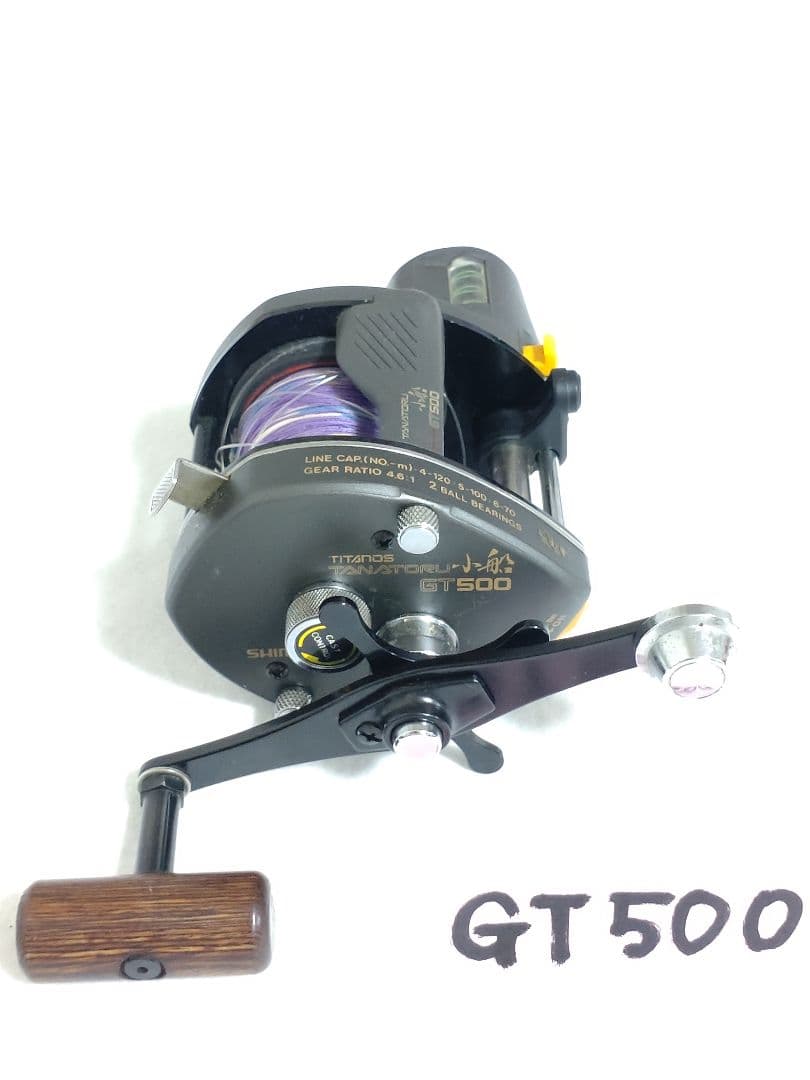 チタノス タナトル小船GT500 GT1000 3台セット 両軸リール シマノ