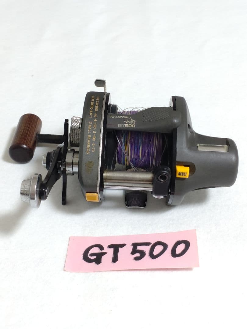 チタノス タナトル小船GT500 GT1000 3台セット 両軸リール シマノ