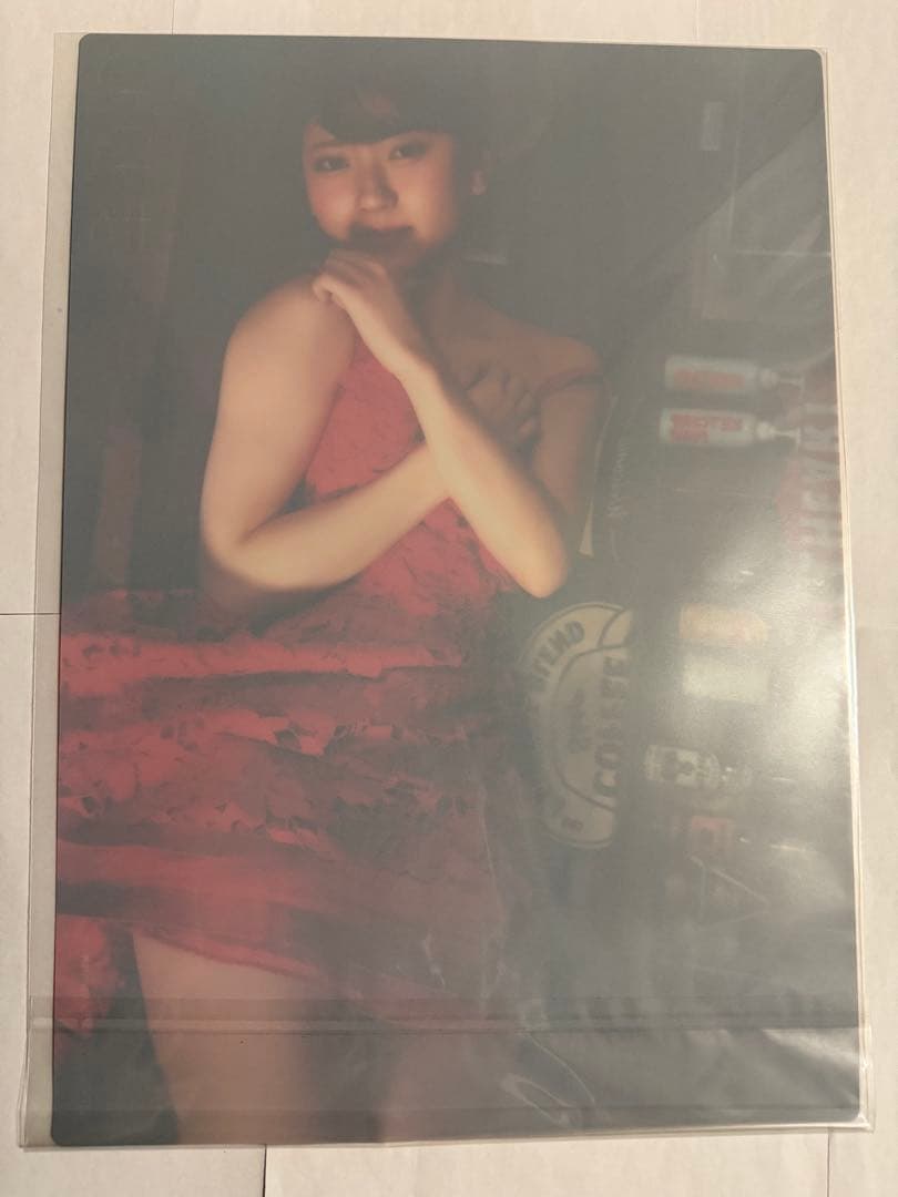 山田麻莉奈イベント限定特典非売品大判クリアポスター【在庫僅少】【匿名配送】送料込