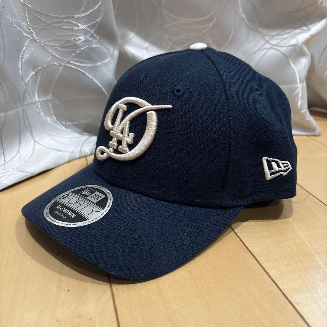 New Era 9FORTY キャップ ネイビー　ドジャース　シティコネクト