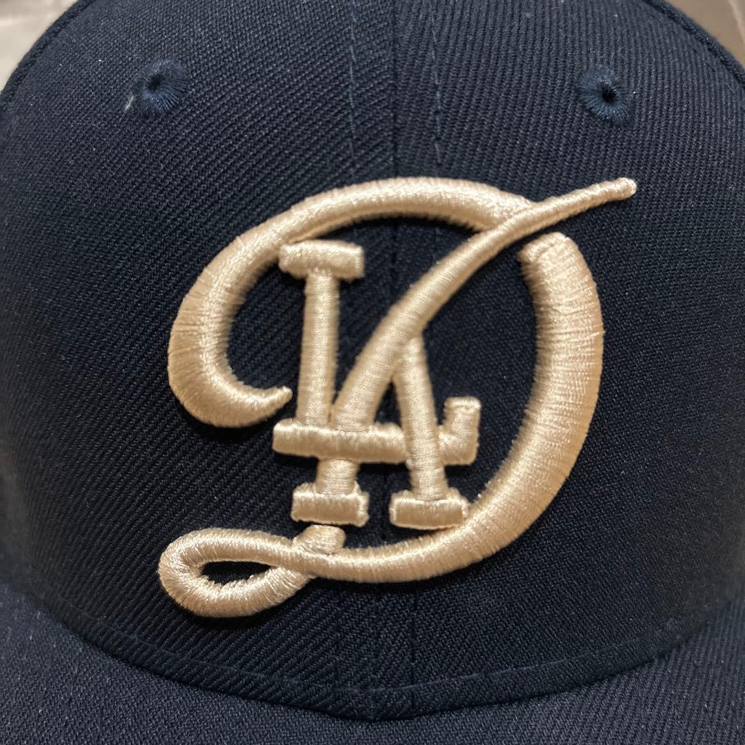 New Era 9FORTY キャップ ネイビー　ドジャース　シティコネクト