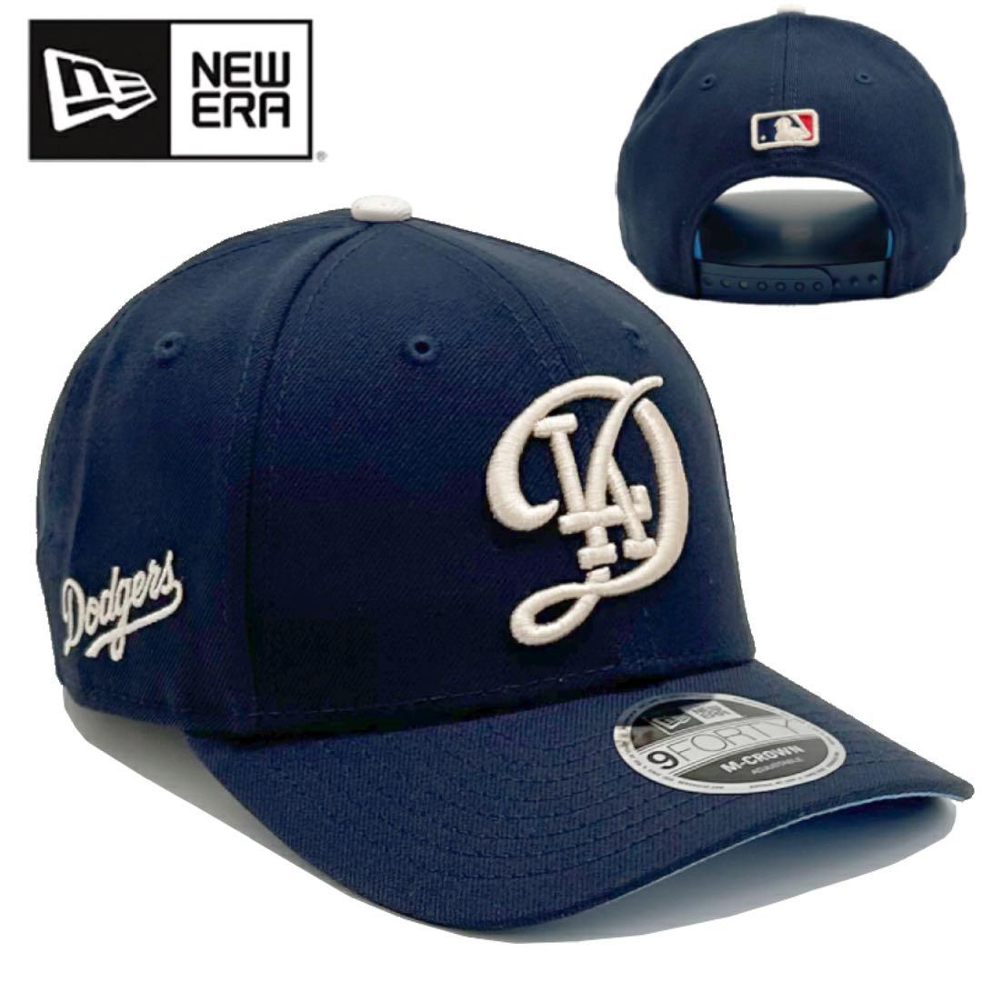 New Era 9FORTY キャップ ネイビー　ドジャース　シティコネクト