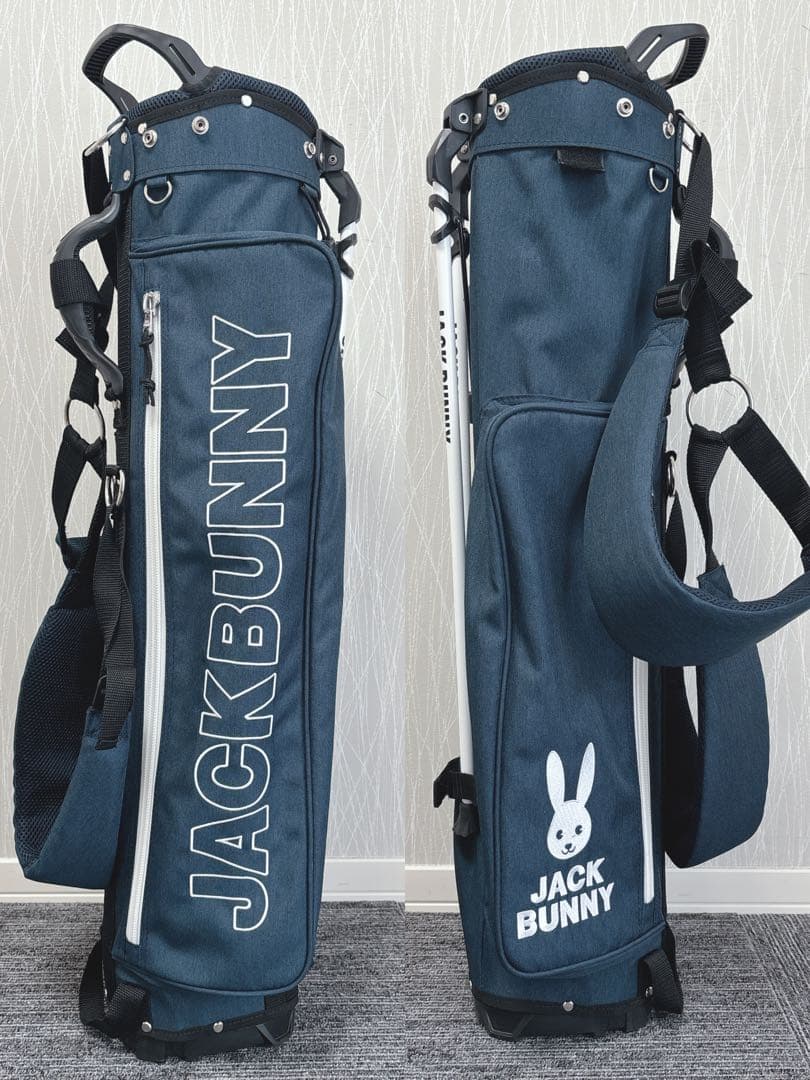 超美品❗️JACK BUNNY/ジャンクバニー スタンド式 キャディバッグ
