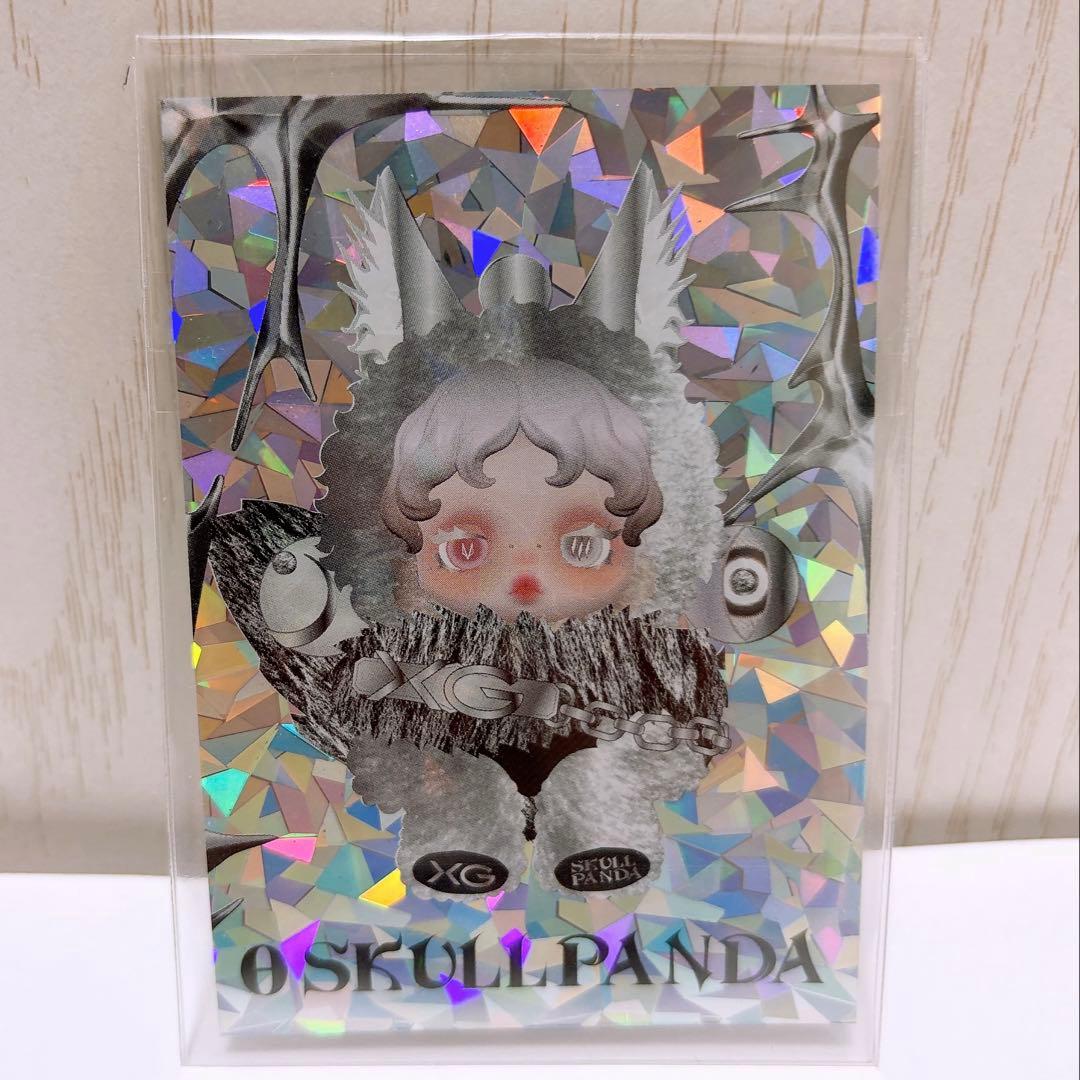 新品 スカルパンダ XG 日本限定 SKULLPANDA カード ノベルティ