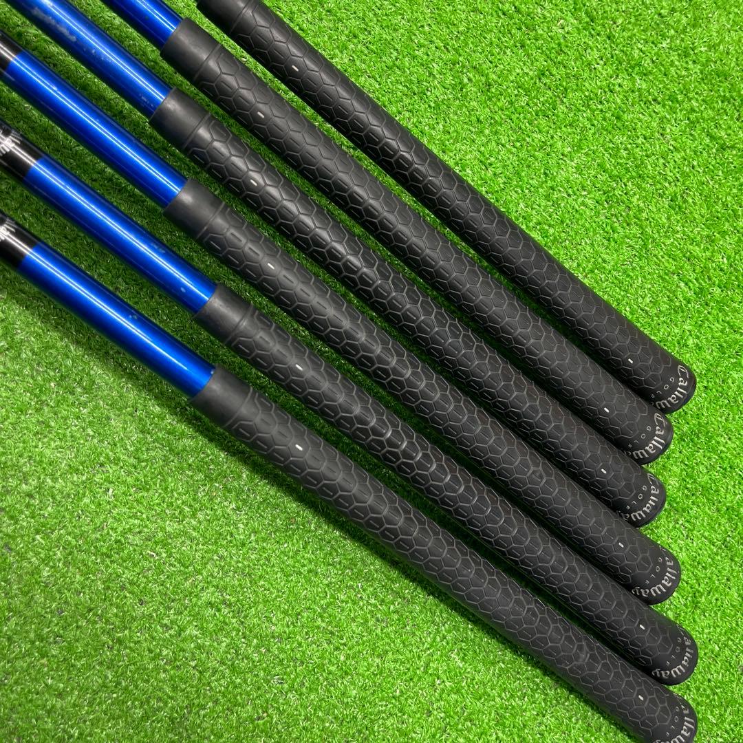 寶TIS-571 Callaway X18 #4.5.7.8.9.P アイアンR