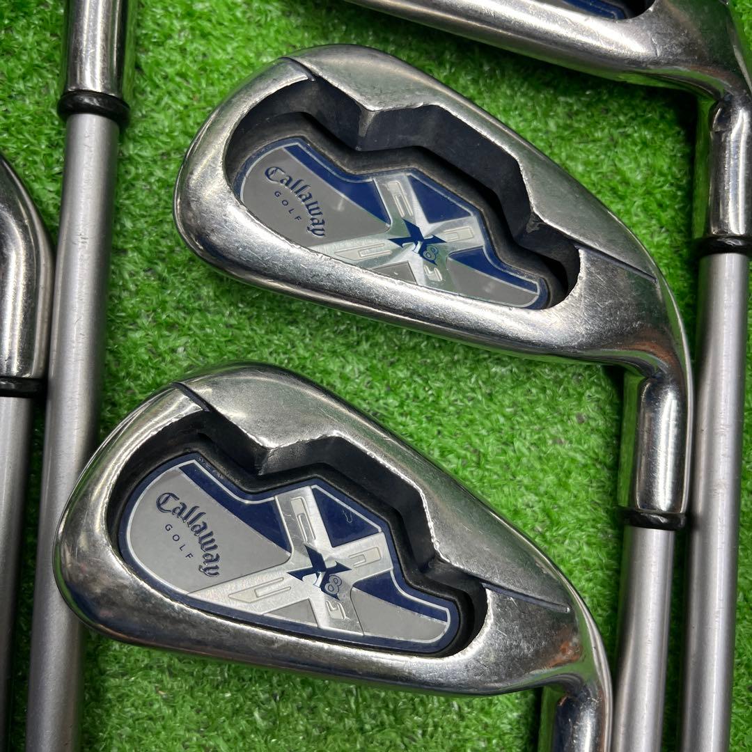 寶TIS-571 Callaway X18 #4.5.7.8.9.P アイアンR