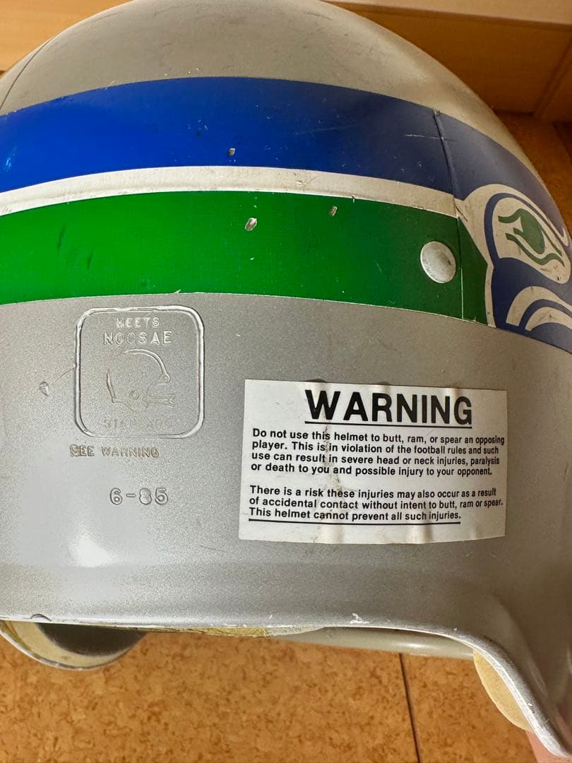 NFL シアトル・シーホークス ヘルメット Rawlings社製
