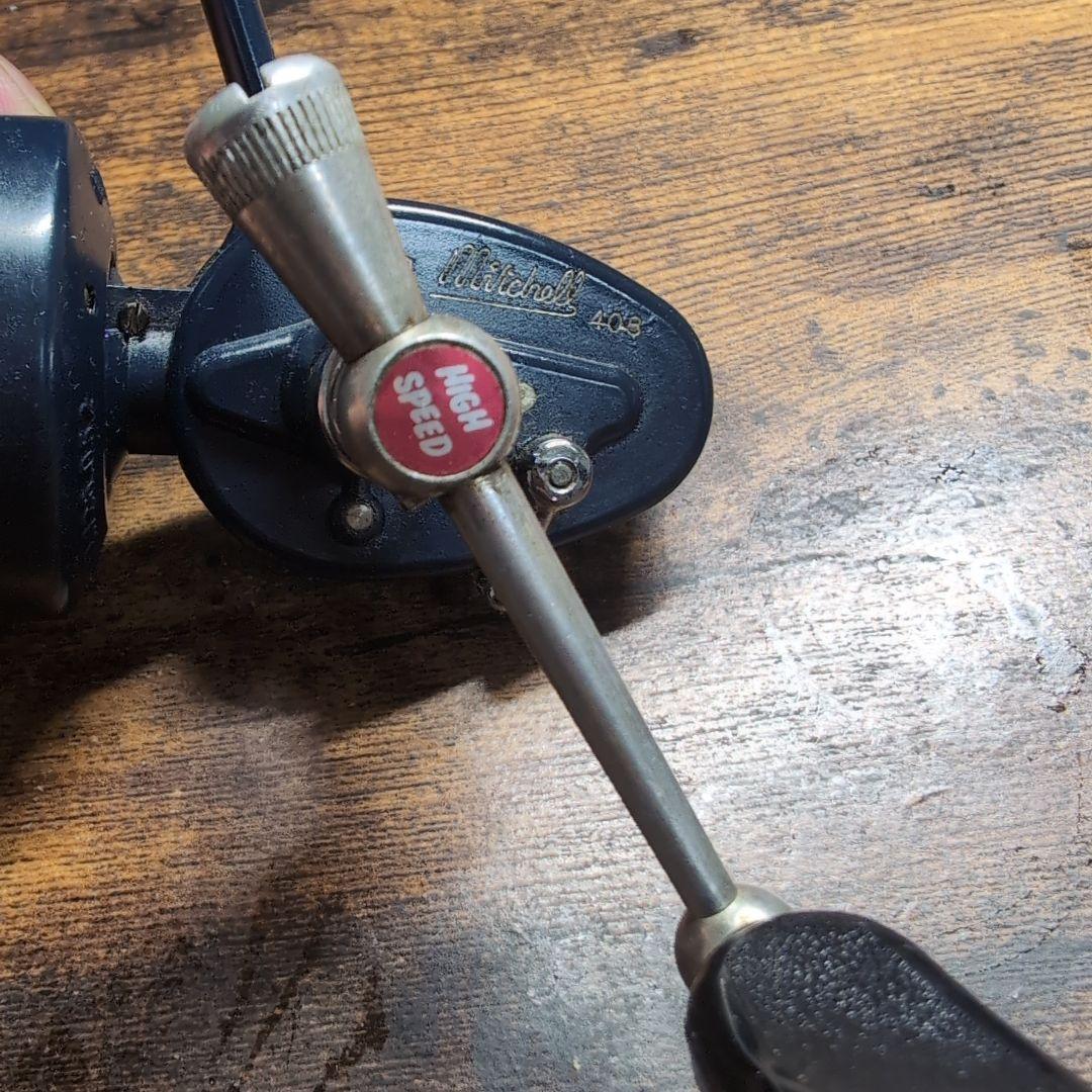 Mitchell 408 スピニングリール ハイスピード