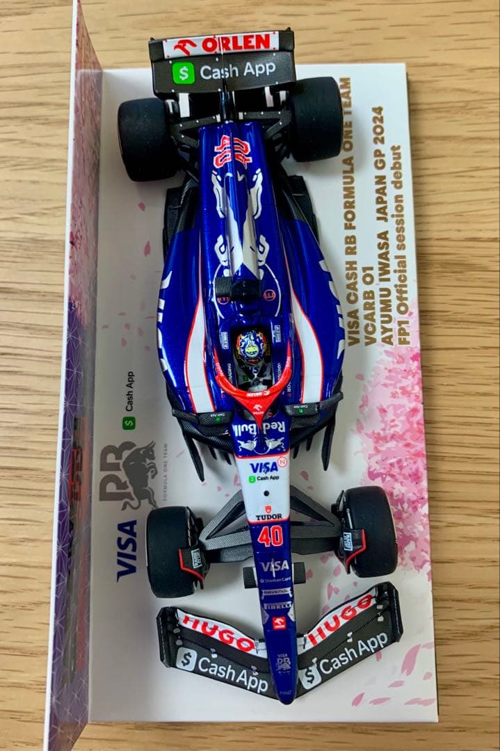京商 ミニチャンプス F1 VCARB HONDA 岩佐歩夢 日本GP 1/43