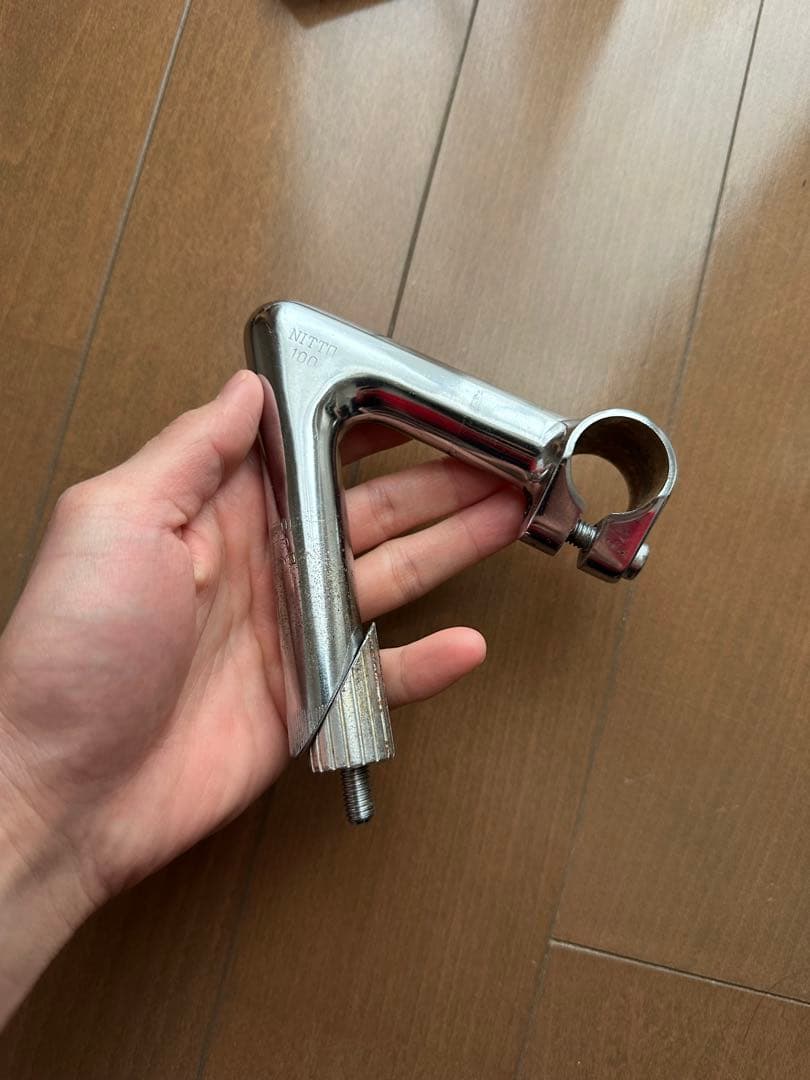 NJS NITTO ステム 鉄 100mm 58°