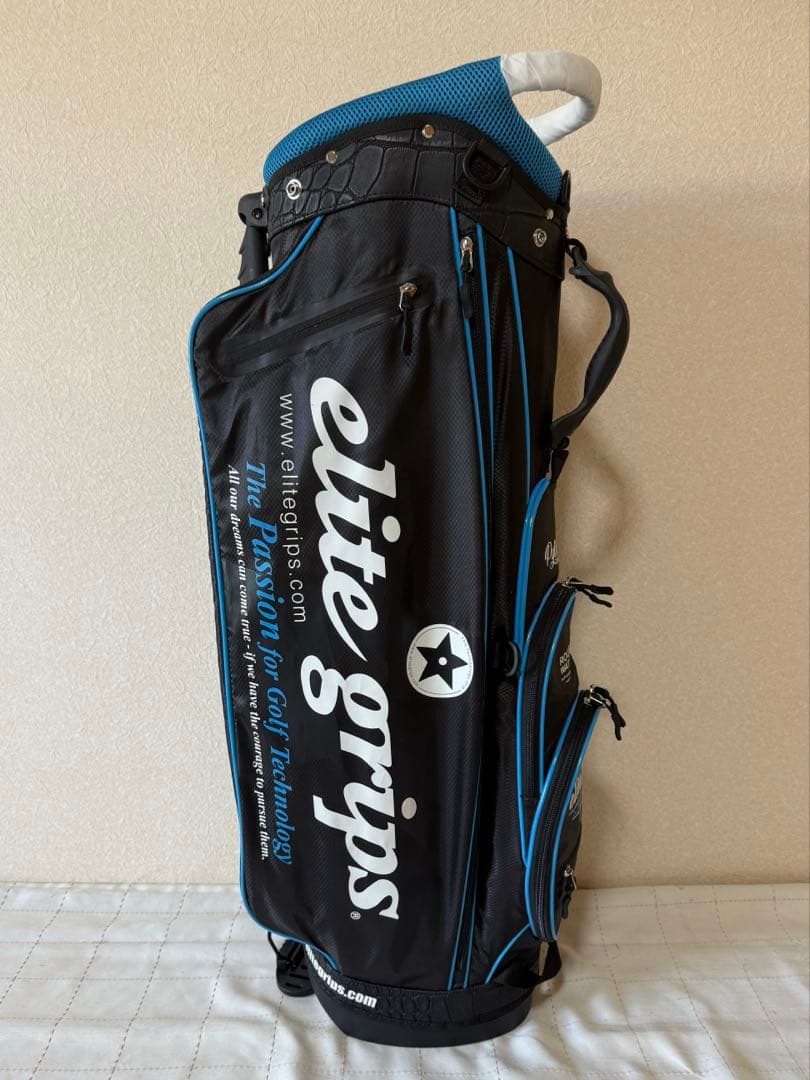 【美品】エリートグリップ elite grips 2023キャディバックスタンド
