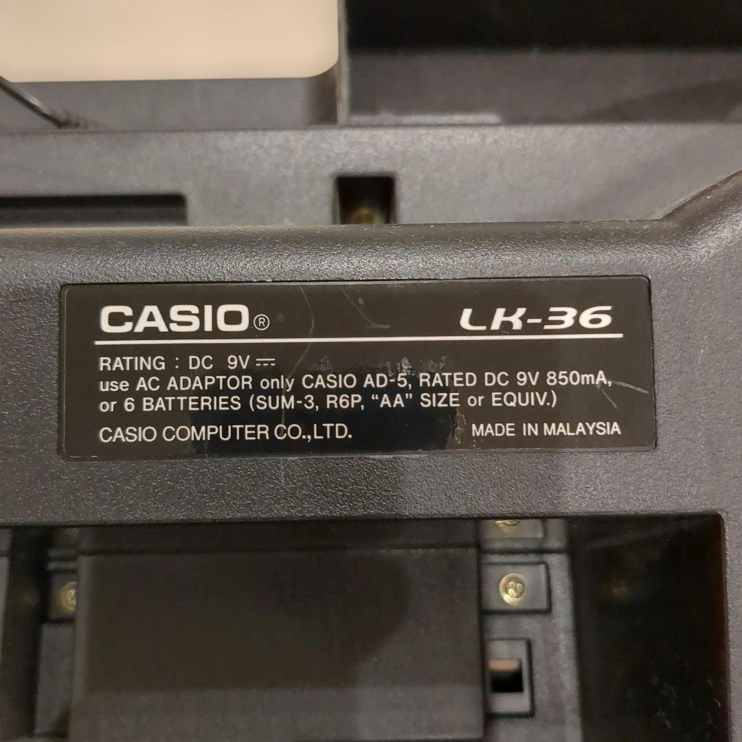 CASIO 光ナビゲーションキーボード LK-36 電子ピアノ カシオ