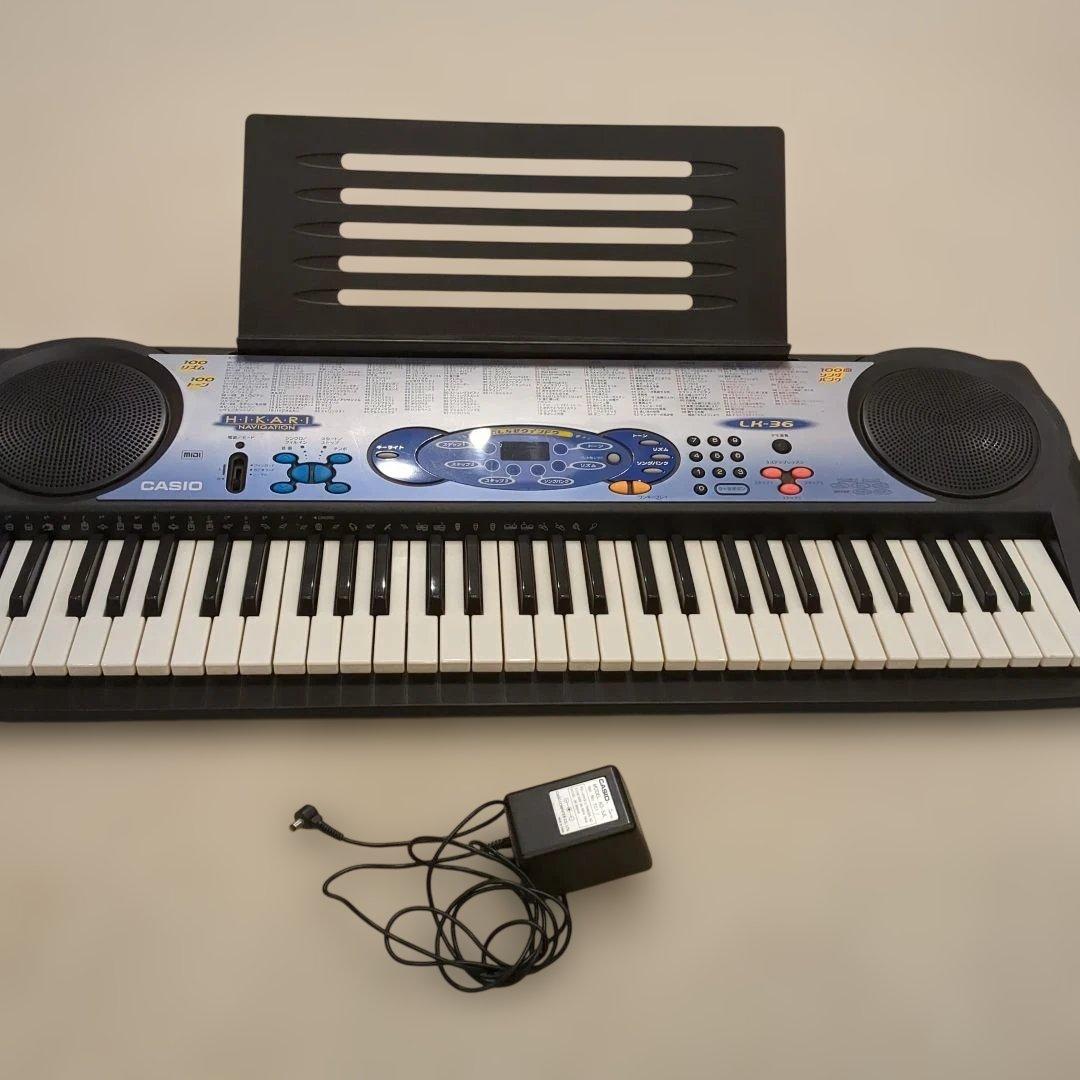 CASIO 光ナビゲーションキーボード LK-36 電子ピアノ カシオ