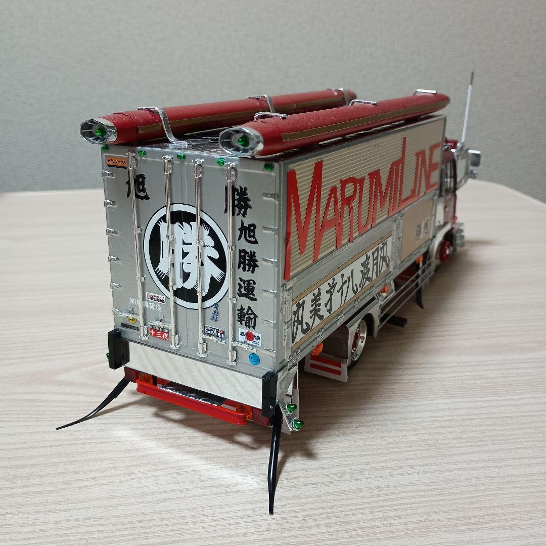 デコトラプラモデル　丸美グループ　渡月丸