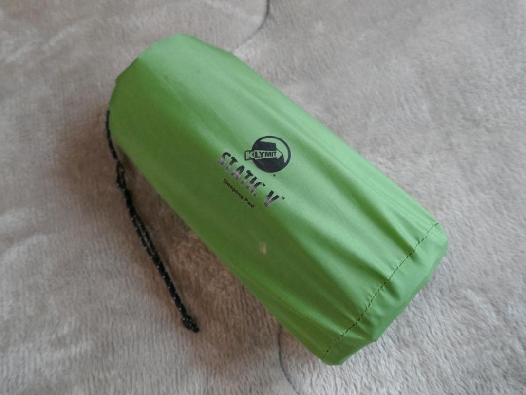 ★KLYMIT アウトドア用スリーピングパッド Static V ★美品★