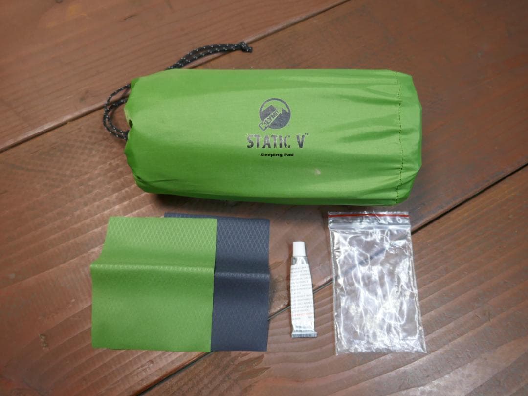 ★KLYMIT アウトドア用スリーピングパッド Static V ★美品★