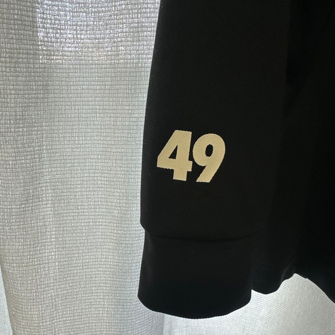 【新品】TFW49 ゴルフシャツ　ブラックXL