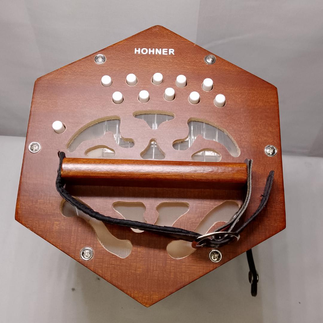 定価6.5万 HOHNER コンサーティーナ 動作良好 ケース付 蛇腹楽器