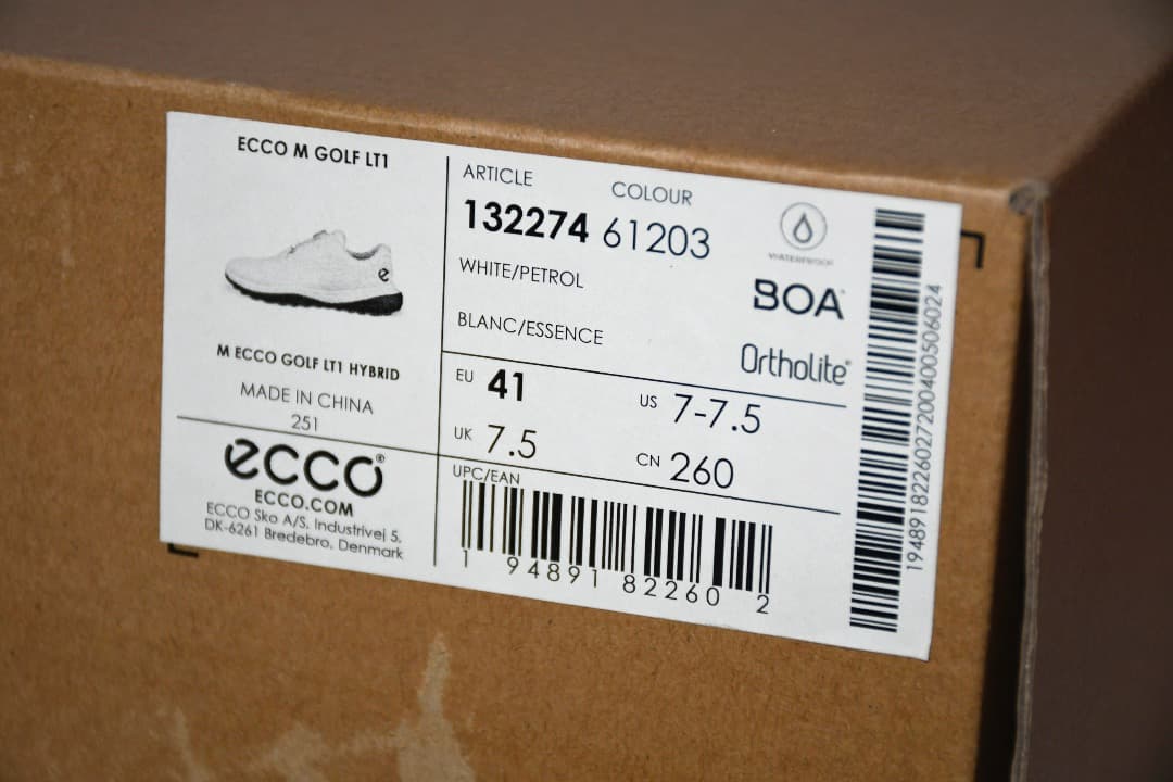 シューズ(男性用) ECCO Lt1 Golf Boa Men