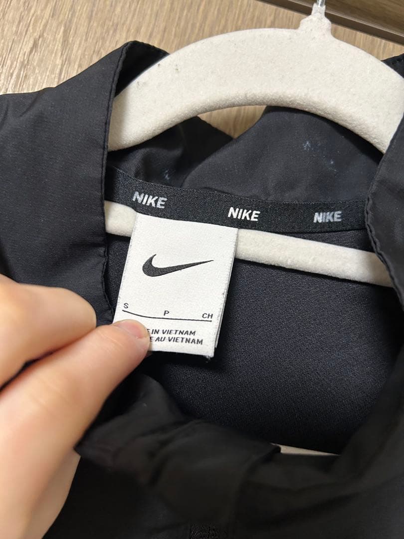 NIKE ナイキ ナイロンジャケット ジャージ パンツ セットアップ 黒 S