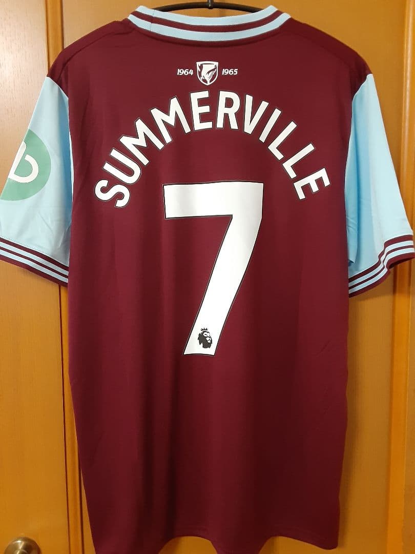 West Ham United SUMMERVILLE 7番シャツ