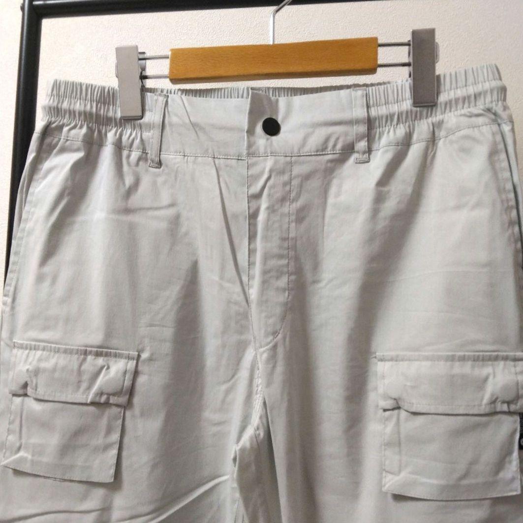 [サンプルSALE /D399 ] LUXE/R ナイロン布帛カーゴパンツ