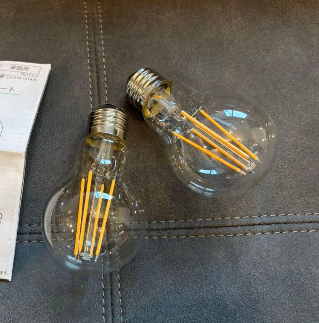 エジソンバルブ LED スマート E26 Wi-Fi DST-E26AC 4個②