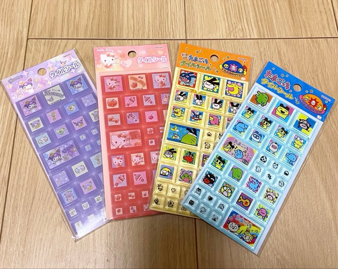 サンリオ たまごっち シール&シール帳 6点セット