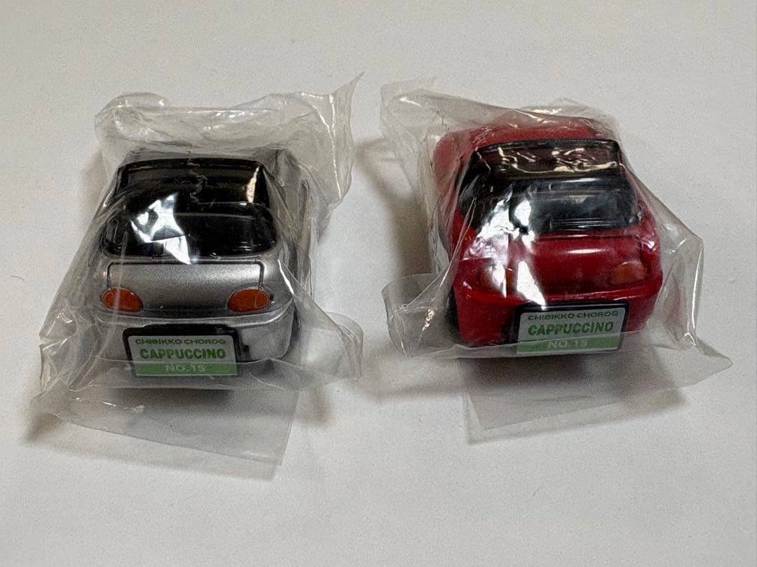 ちびっこチョロQ CAPPUCCINO 2台 & FIGARO 3台