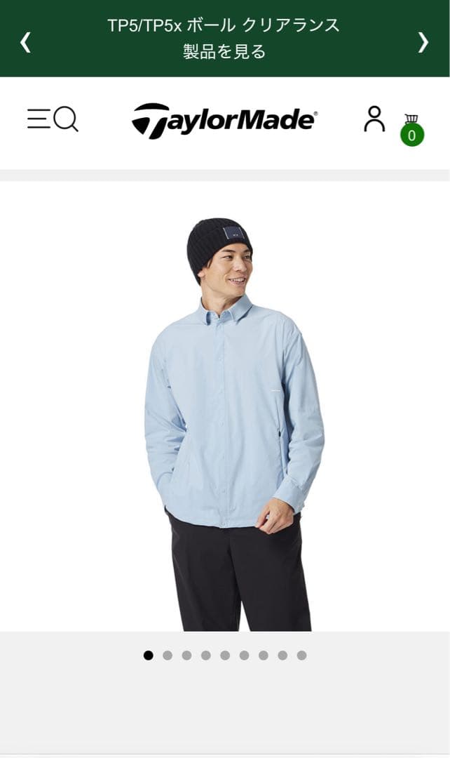 TaylorMade × UNITED ARROWS　オーバーサイズシャツ