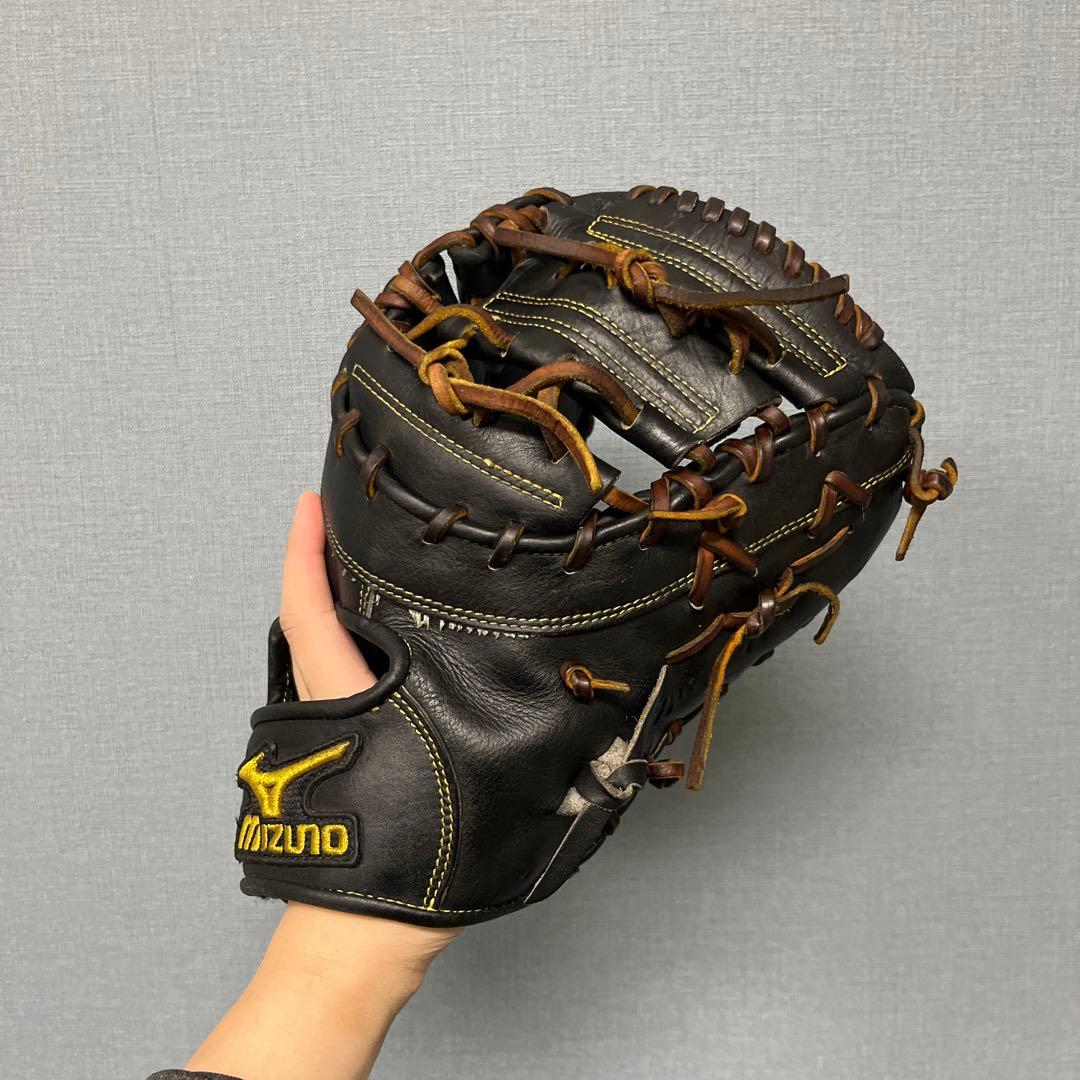 1275 ミズノプロ 型抜群 美品 即戦力 硬式 ファーストミット