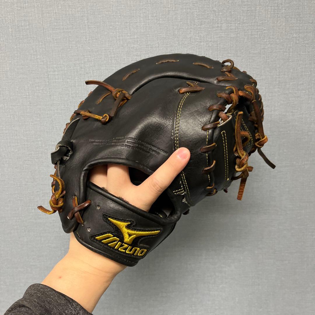 1275 ミズノプロ 型抜群 美品 即戦力 硬式 ファーストミット