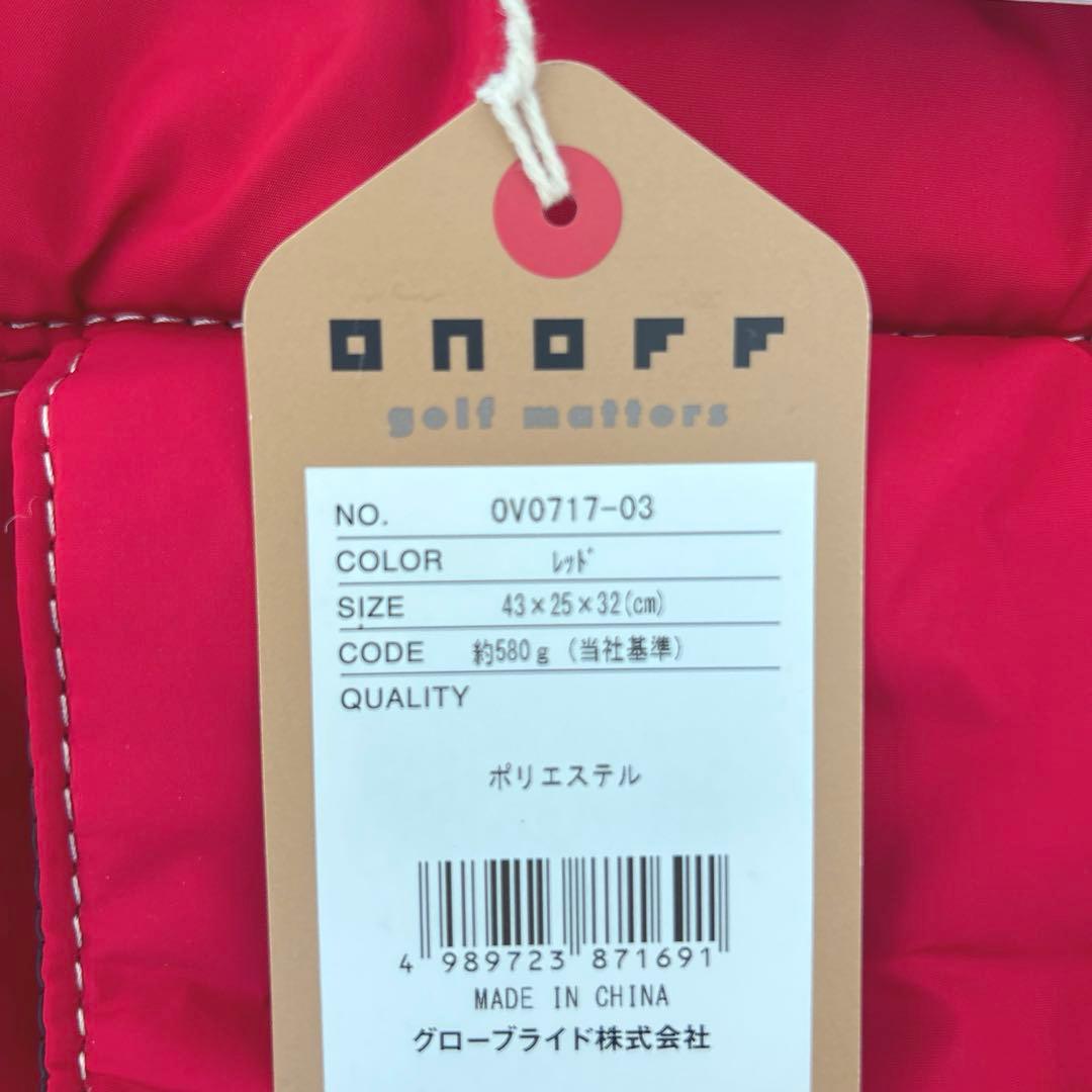 [新品]ONOFF ゴルフキャディバッグ