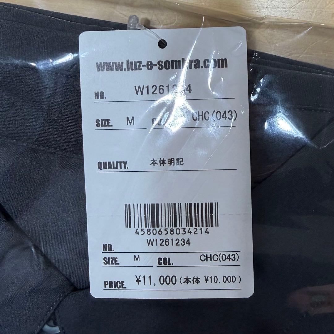 【Mサイズ】TWM DRY POLO SHIRT CHC チャコール 機能性素材