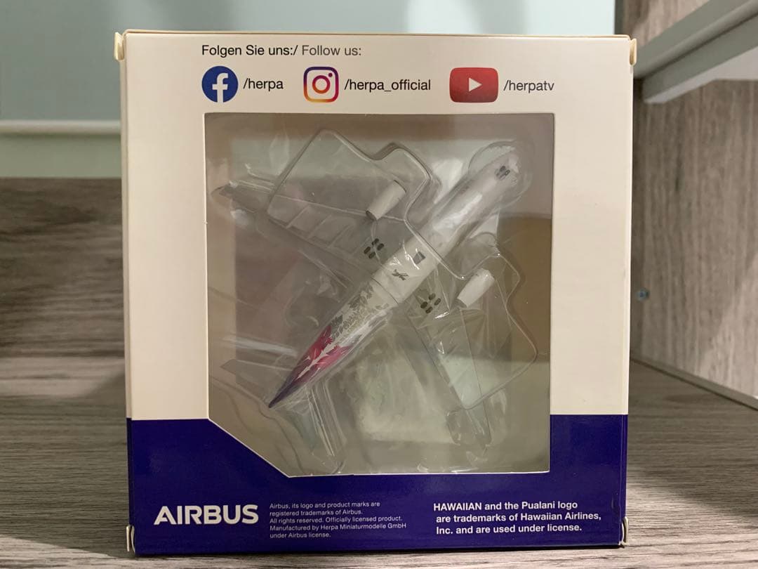 ヘルパ Herpa ハワイアン航空 A330-200 1/500