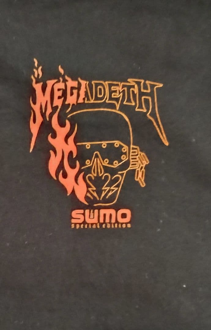 メガデス ハーフスモウ FAREWELL FIRE 最終アルバム記念 Tシャツ