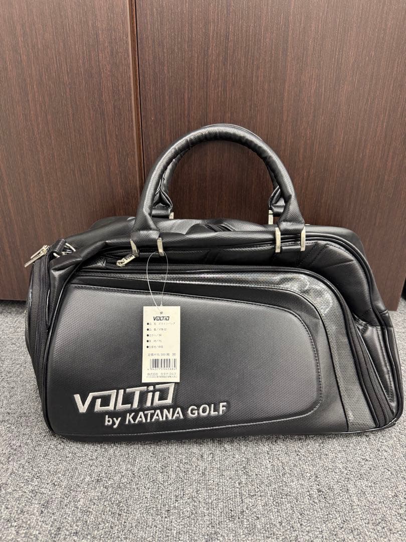 カタナゴルフ　KATANA GOLF　ゴルフバッグ　ボストンバッグ　黒　未使用