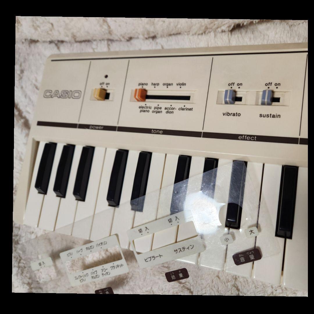 Casio MT-11 ビンテージミニシンセサイザー 動作確認済 アダプター無