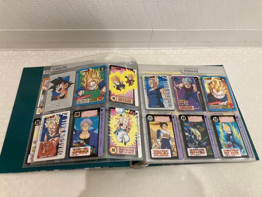 ドラゴンボールZ カードまとめい売り　カードバインダー　カードダス