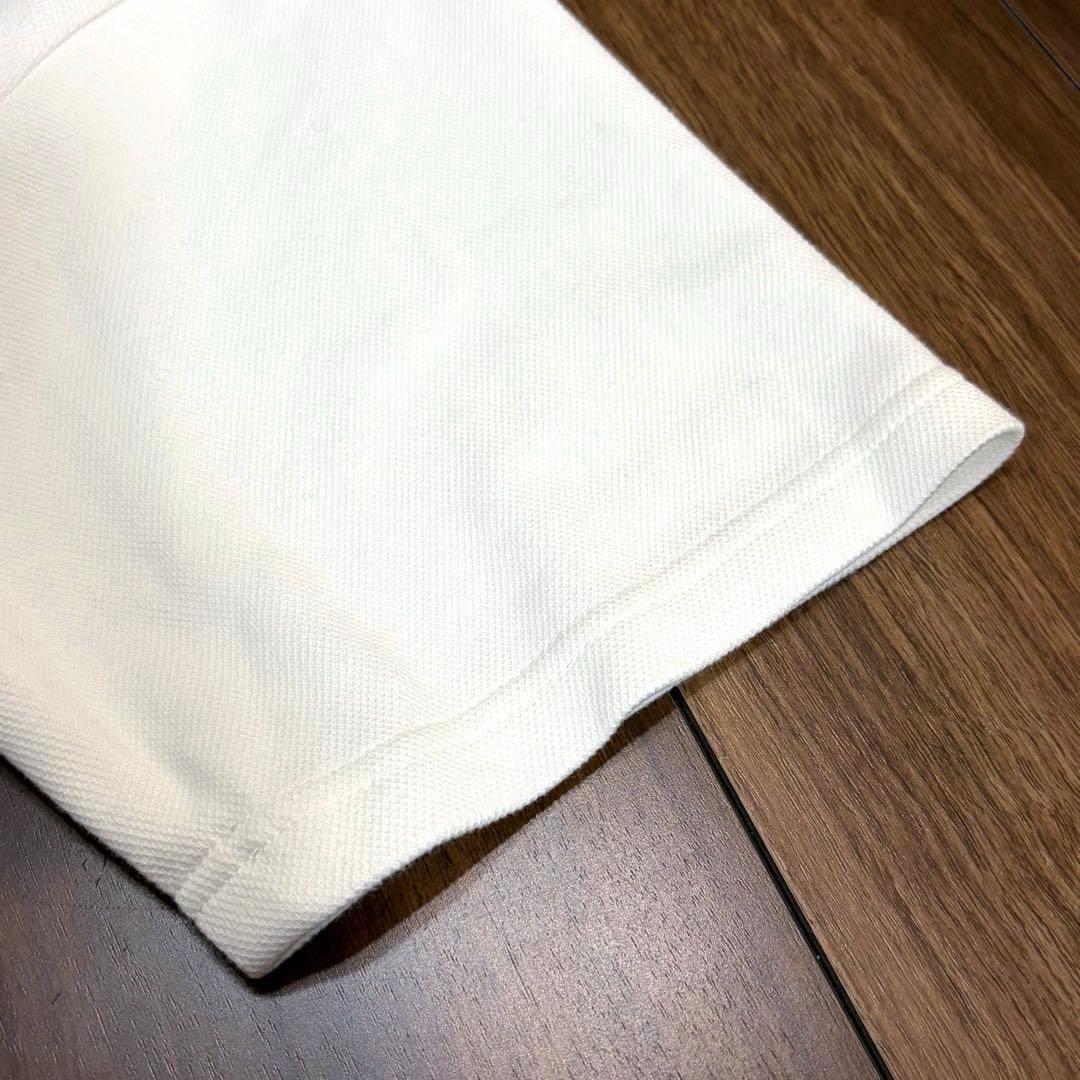 【美品】マルボン ゴルフ メンズ 半袖 ゴルフウェア　M ホワイト