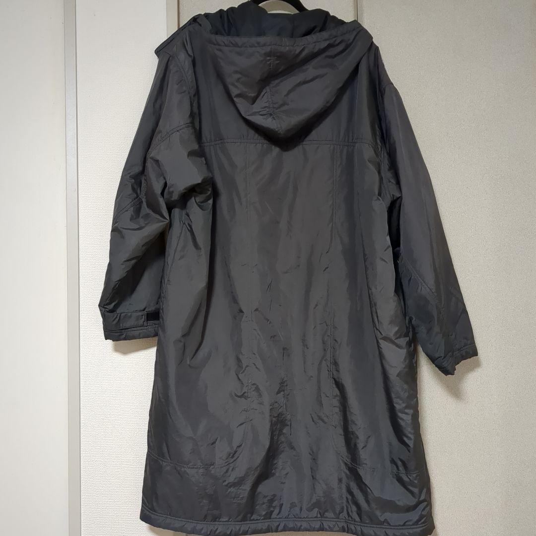 CANTERBURY フード付きロングコート Lサイズ グレー
