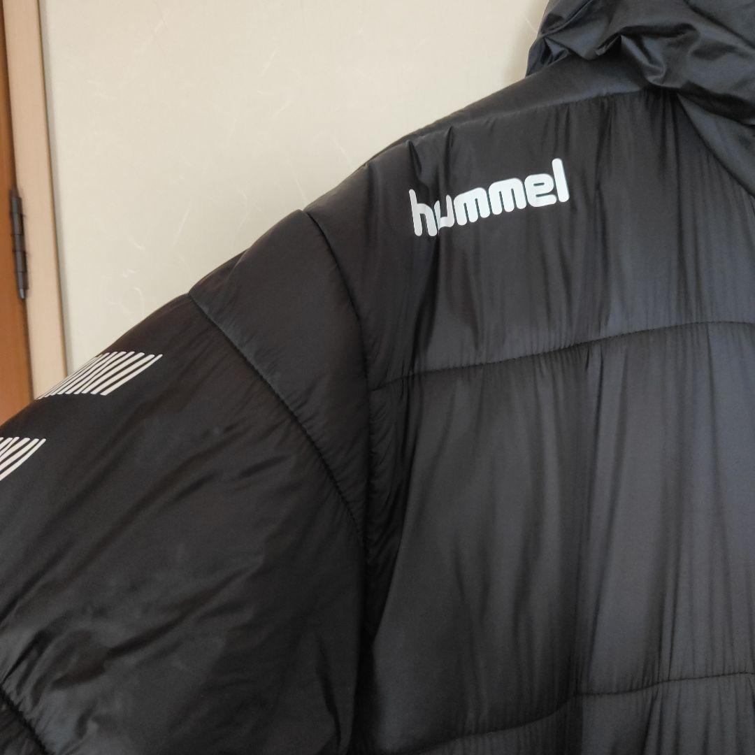 hummel ブラック ベンチコート
