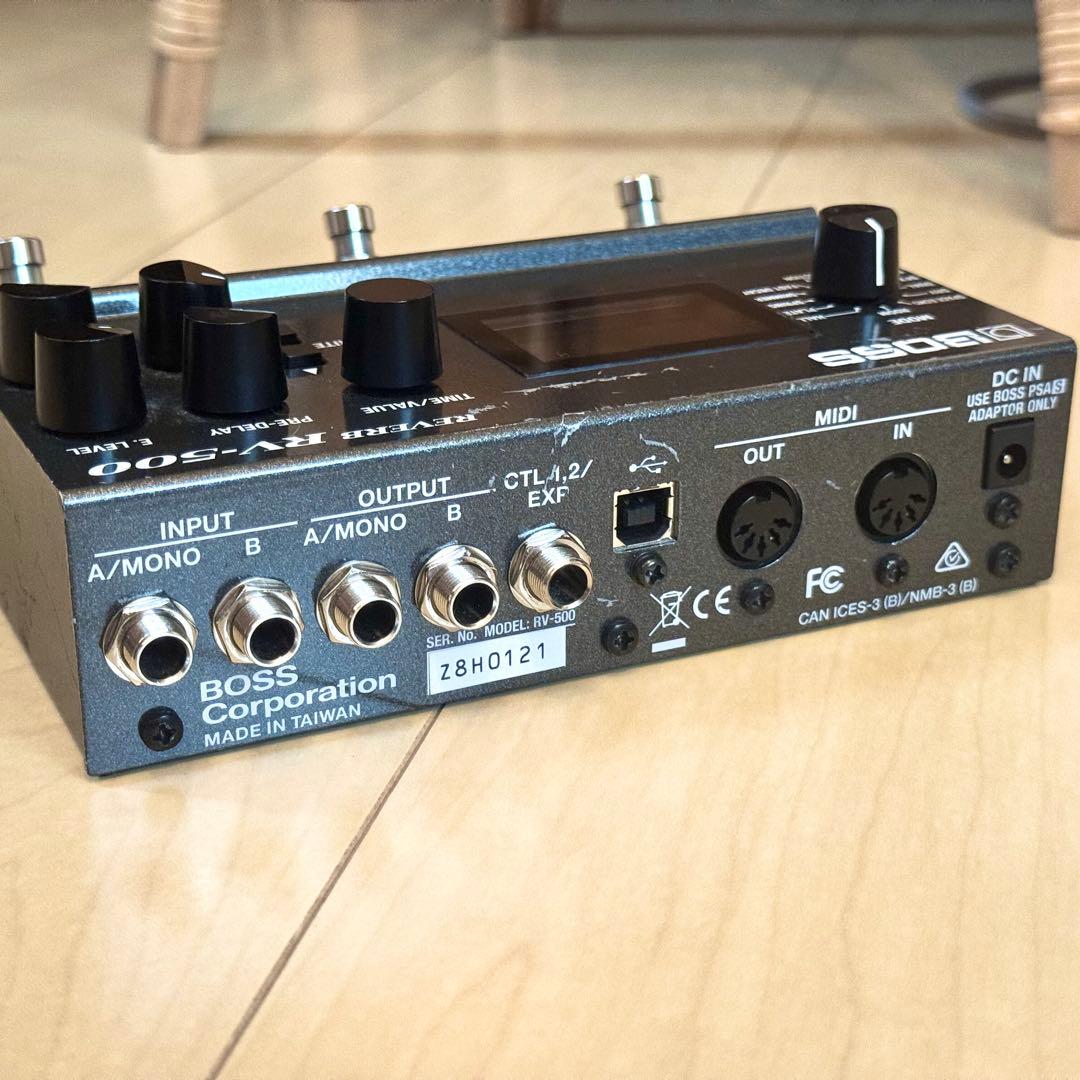 【箱付】BOSS リバーブエフェクター RV-500
