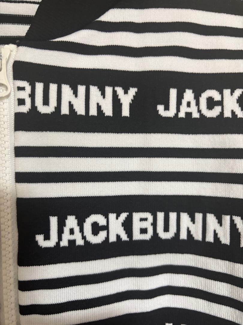 JACKBUNNY ストライプ ジップアップジャケット