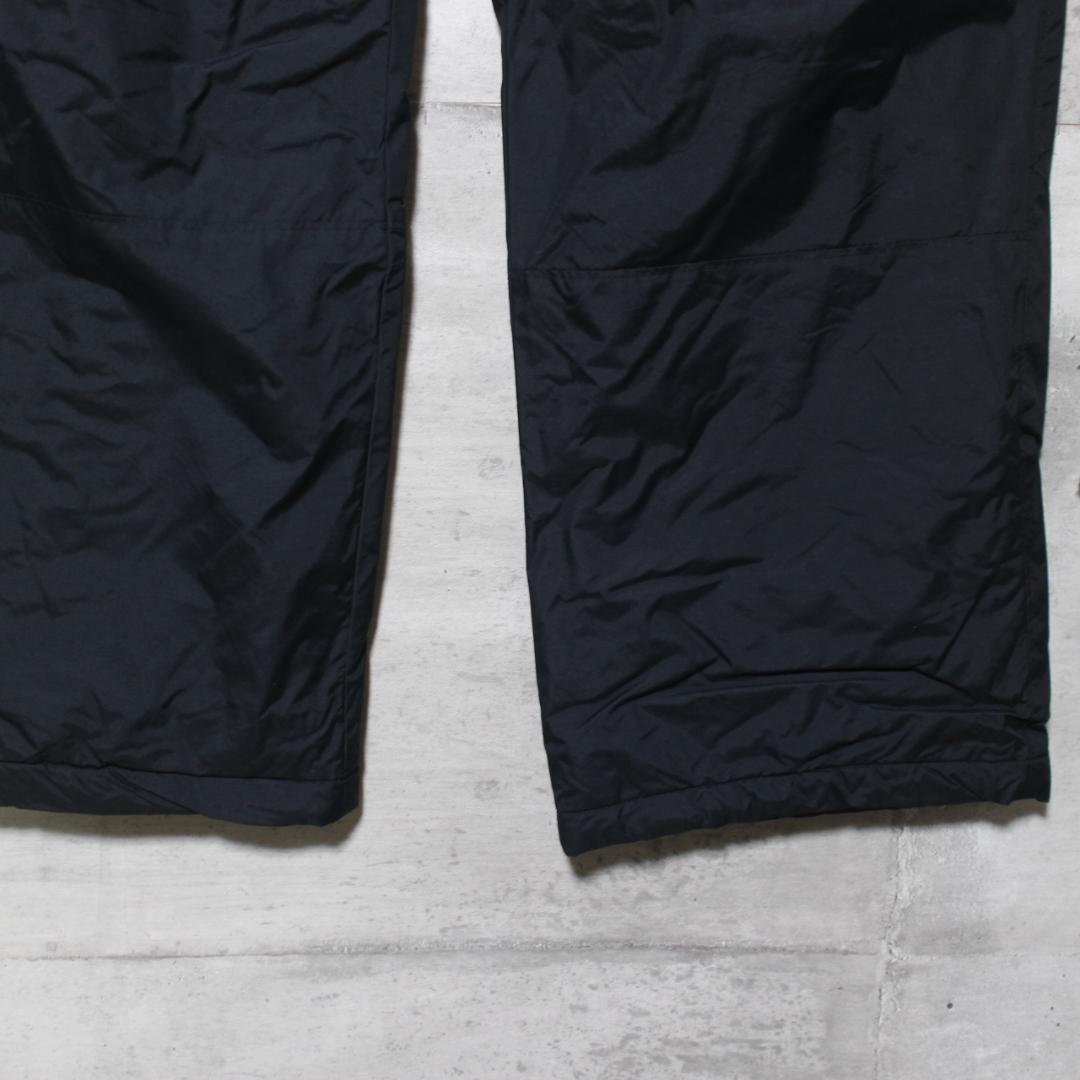 【極美品 極暖 中綿入り】極太バギー【XL】コロンビア スノーパンツ 黒