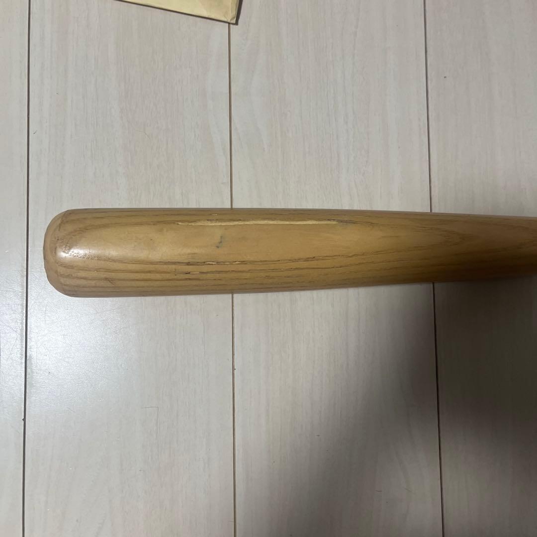 日本ハムファイターズ　杉谷拳士　バット　サイン入り　実使用