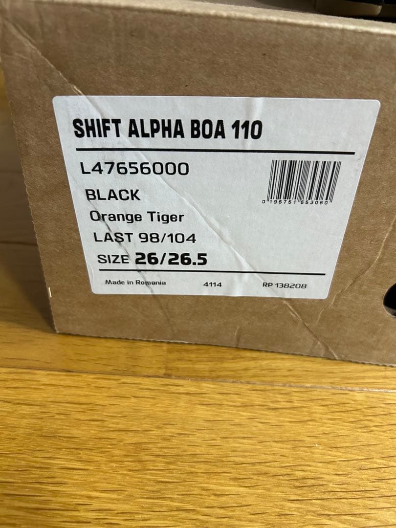 SALOMON SHIFT ALPHA BOA 110 GW 値下げしました！