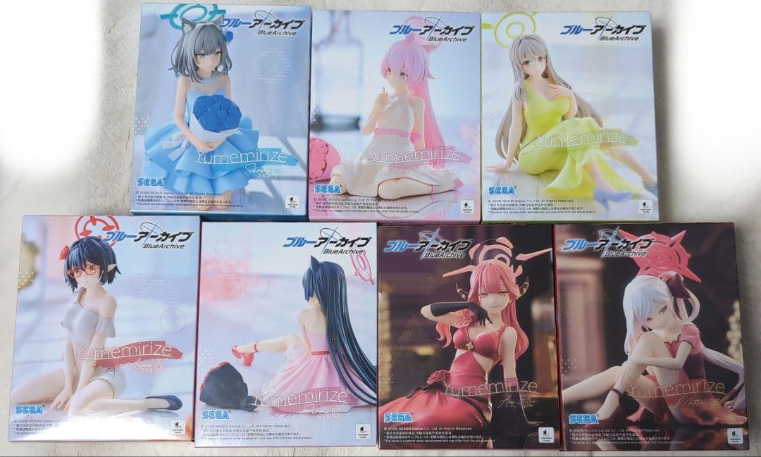 ブルーアーカイブ Yumemirize フィギュア 7体セット
